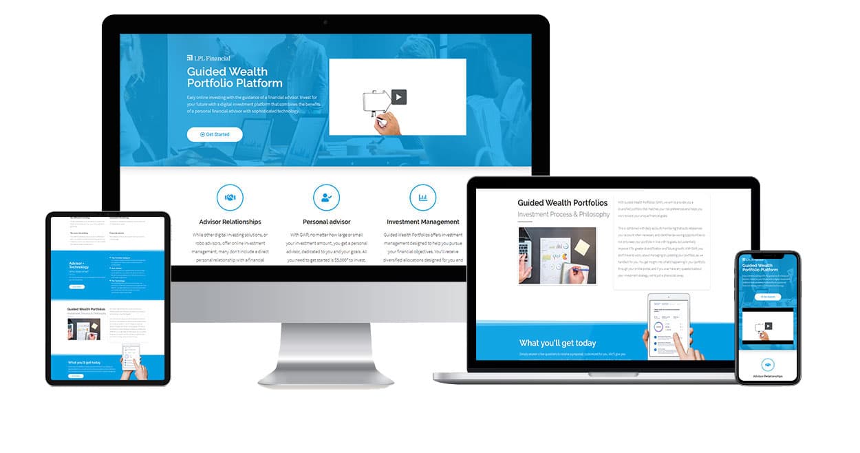 LPL GWP website design by Mass Division