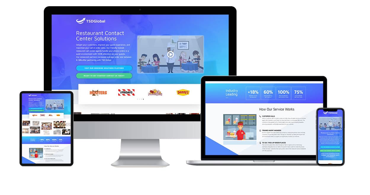 TSD website design by Mass Division